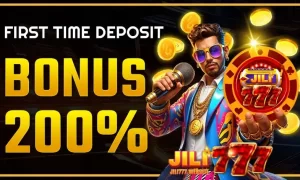 FIRST TIME DEPOSIT BONUS 200%
